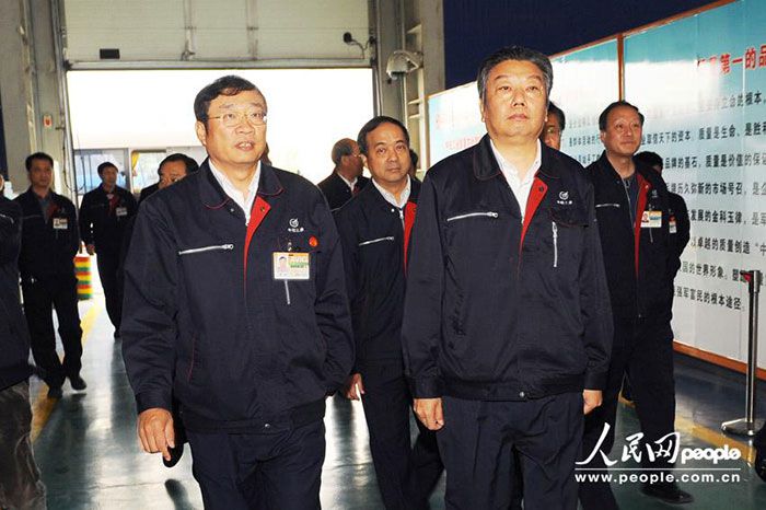 中航工業領導工作服圖片